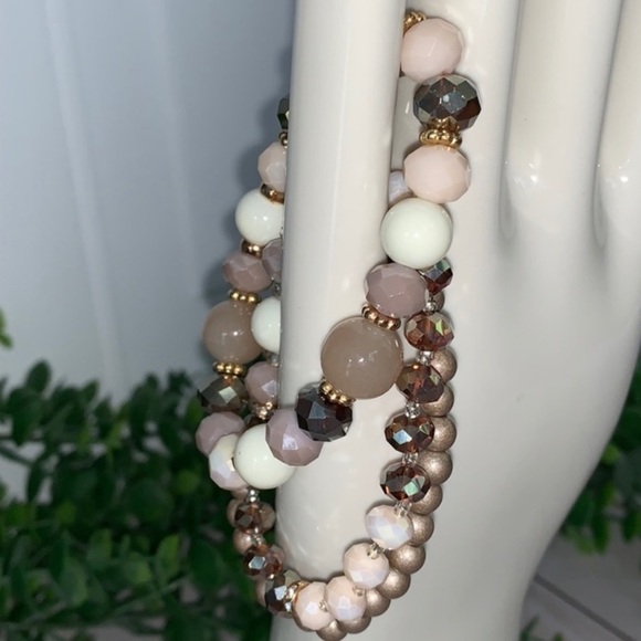 3 stretch beaded bracelets NEW‎ - Picture 4 of 4